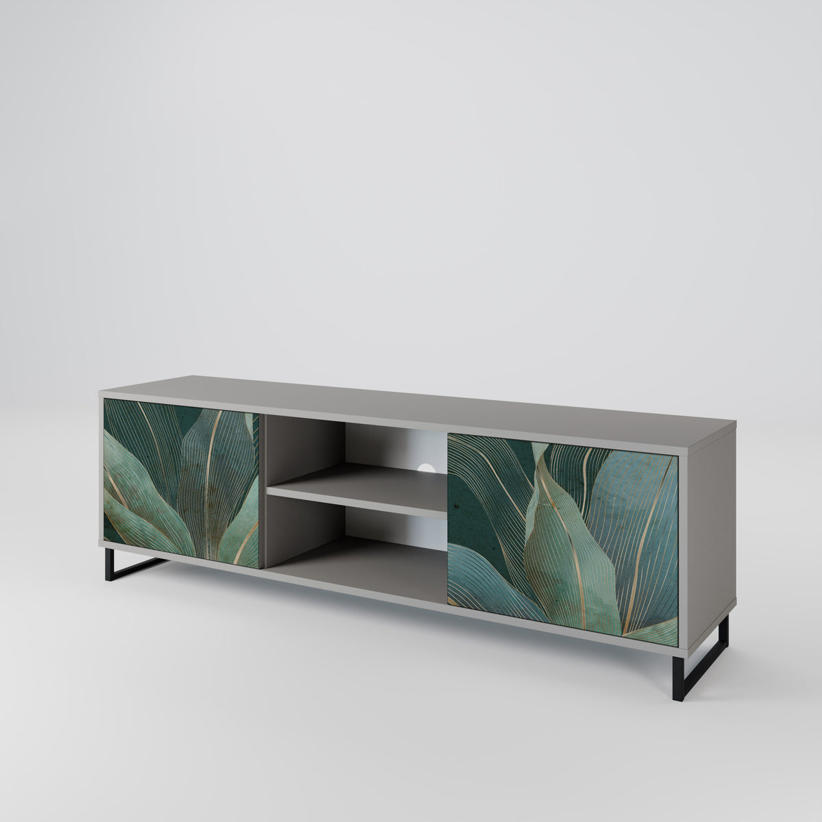 ROYAL GREEN 2-Door TV Cabinet
