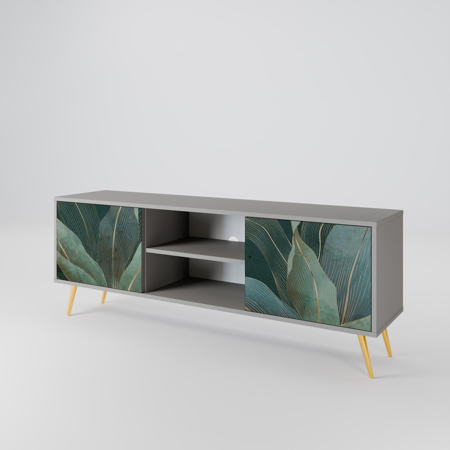 ROYAL GREEN 2-Door TV Cabinet