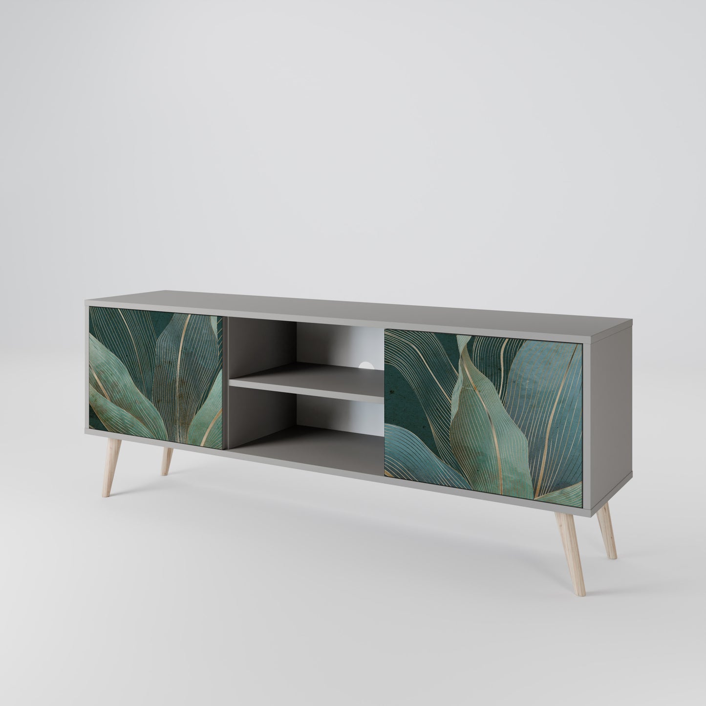 ROYAL GREEN 2-Door TV Cabinet