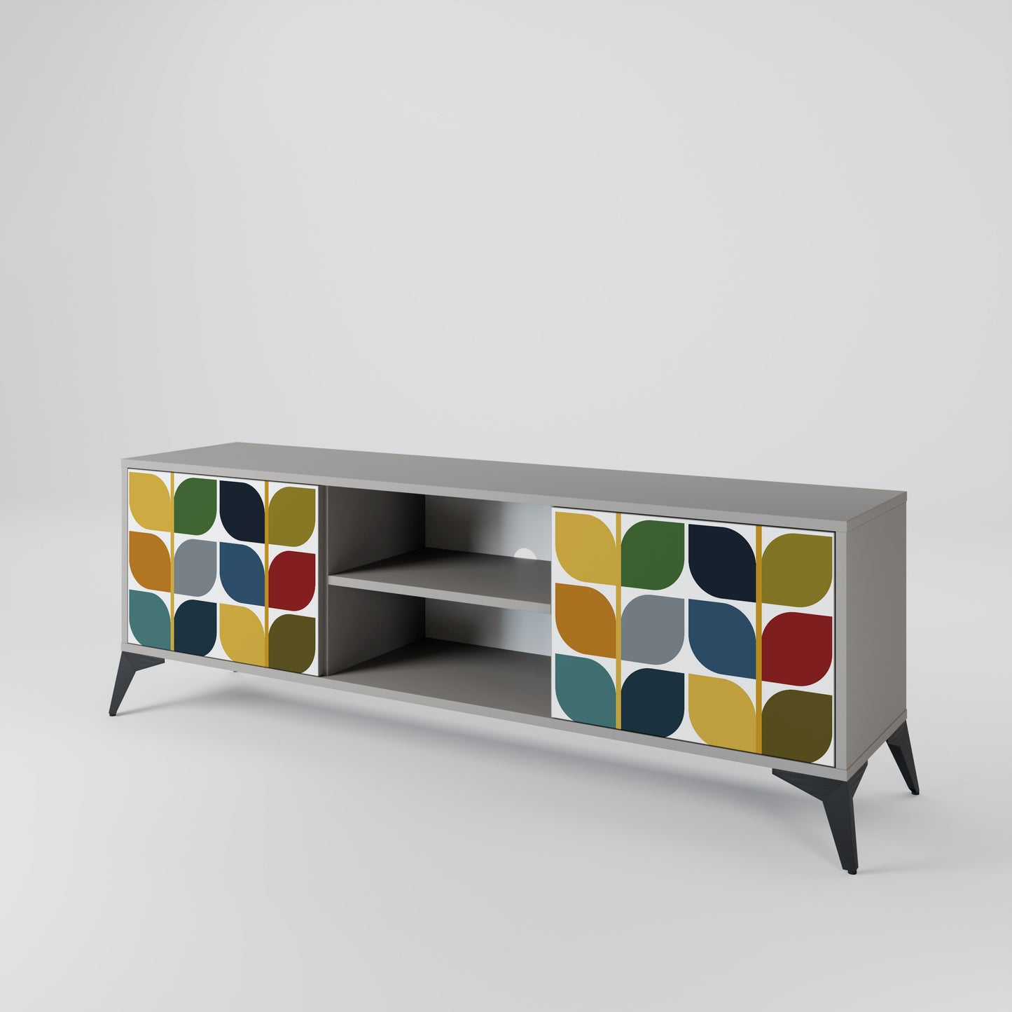 WEIGHTLESS HOURS 2-Door TV Cabinet
