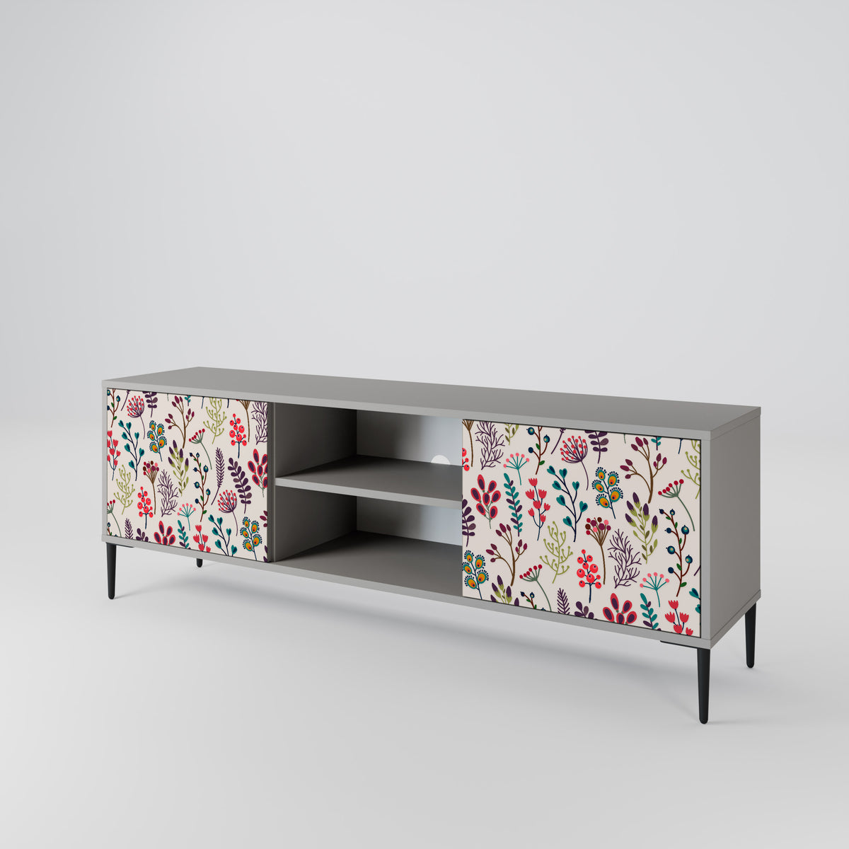 AUTUMN SUNDRIES 2-Door TV Cabinet
