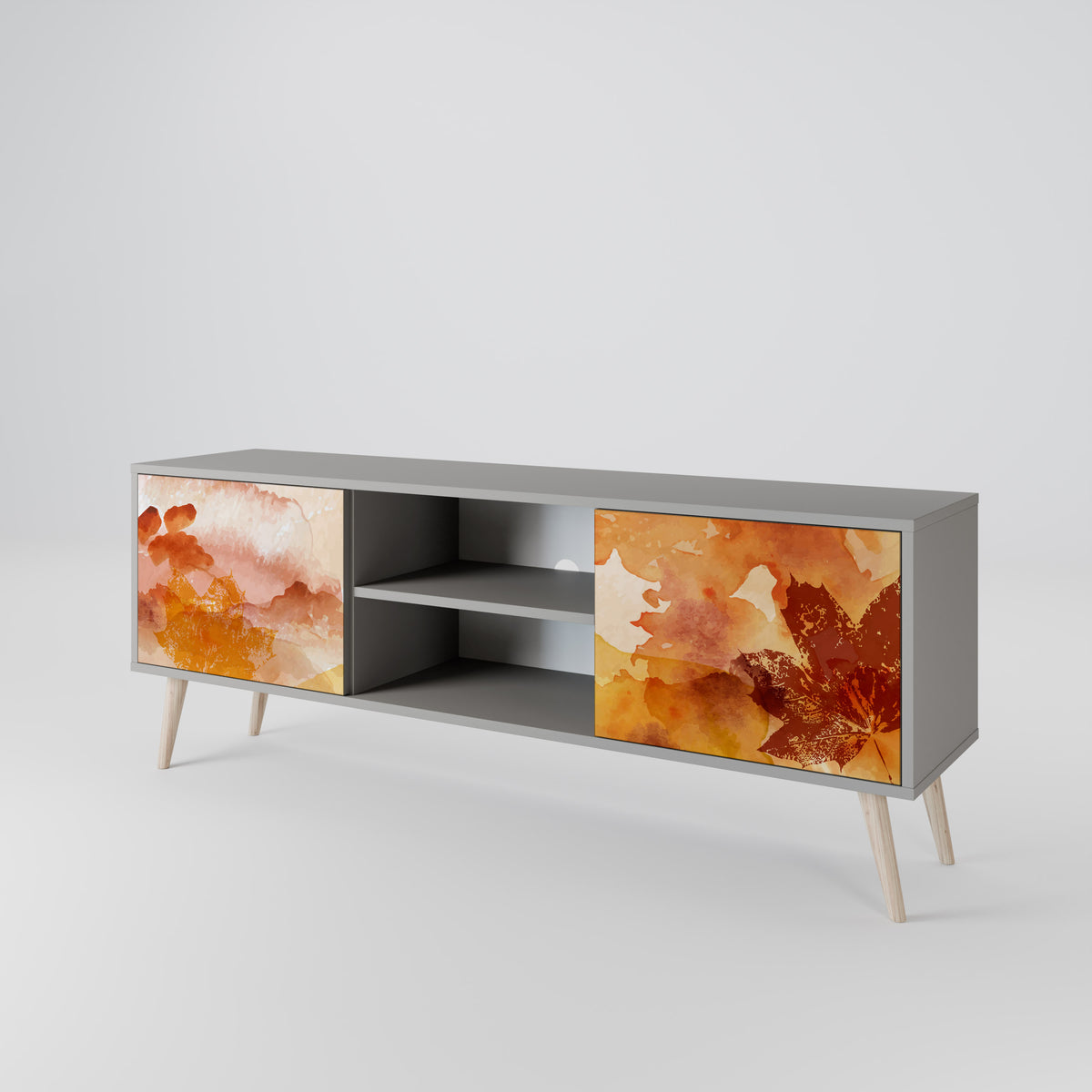 TRACES OF AUTUMN 2-Door TV Cabinet