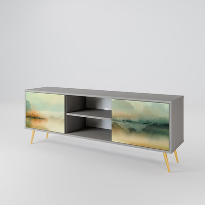MORNING BY THE LAKE 2-Door TV Cabinet