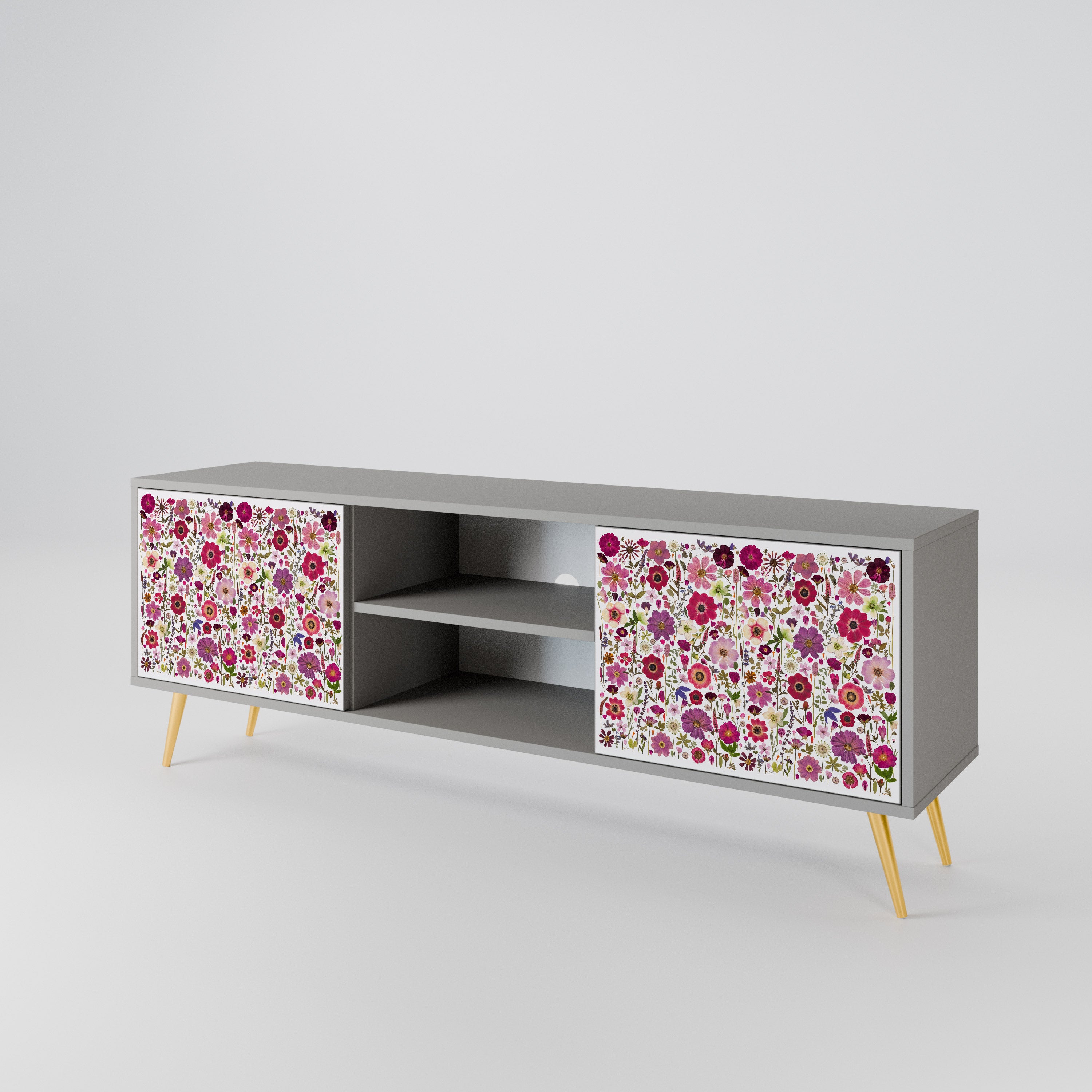 PETAL GARDEN 2-Door TV Cabinet