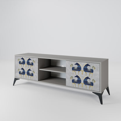 MAJESTIC STEED 2-Door TV Cabinet