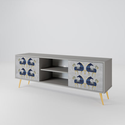 MAJESTIC STEED 2-Door TV Cabinet
