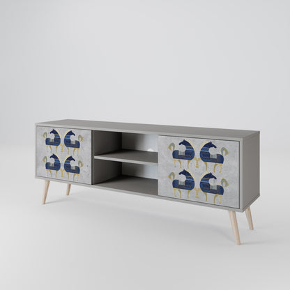 MAJESTIC STEED 2-Door TV Cabinet