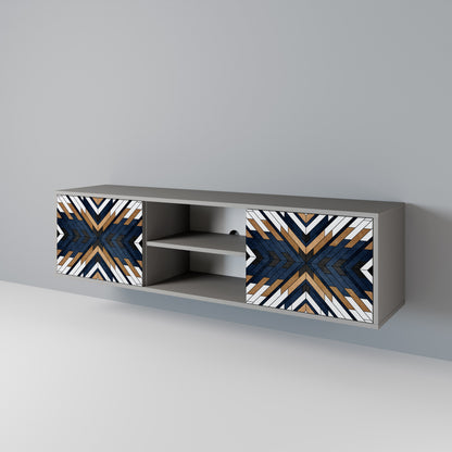 ARTFUL GEOMETRY 2-Door TV Cabinet