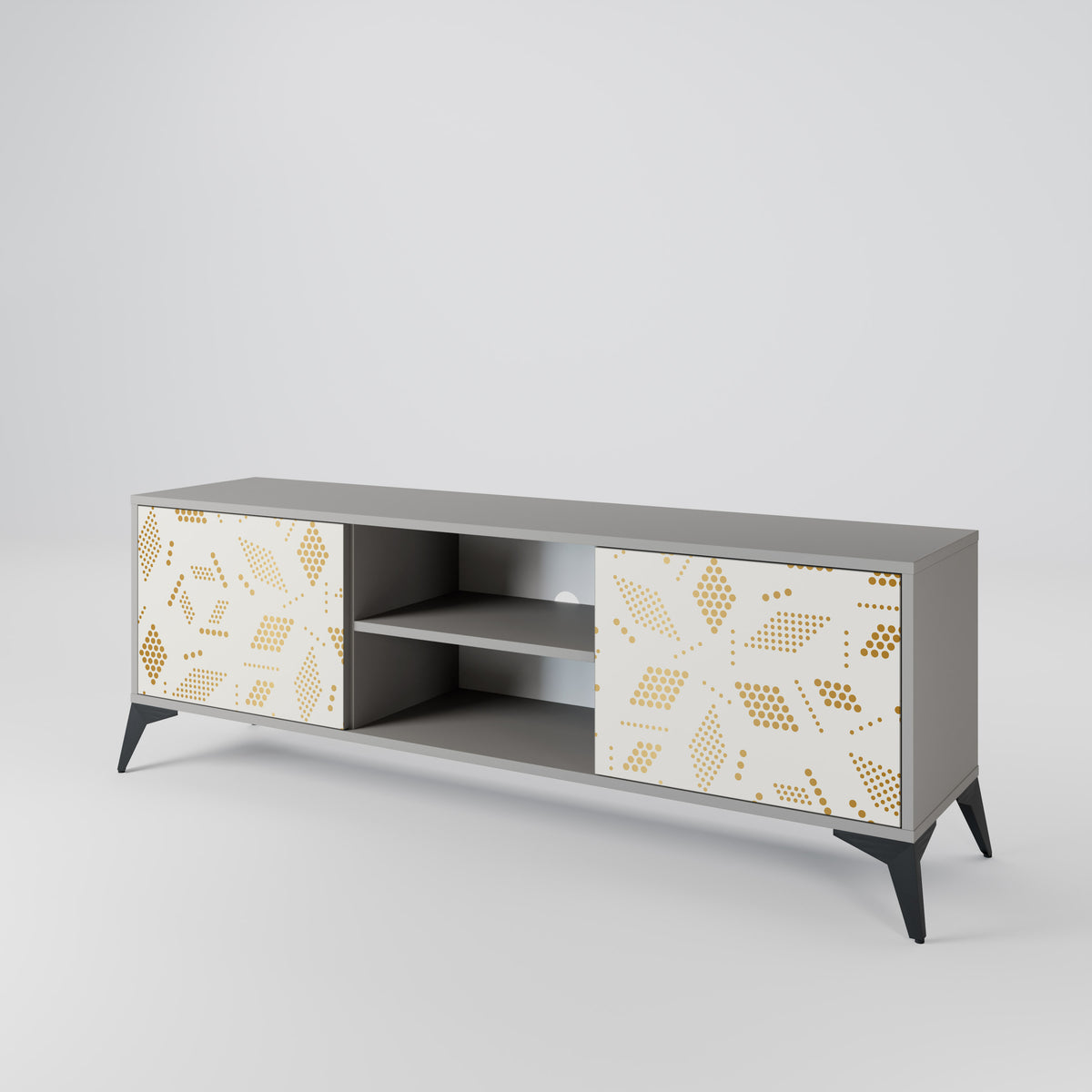 SPOTTED DAZE 2-Door TV Cabinet