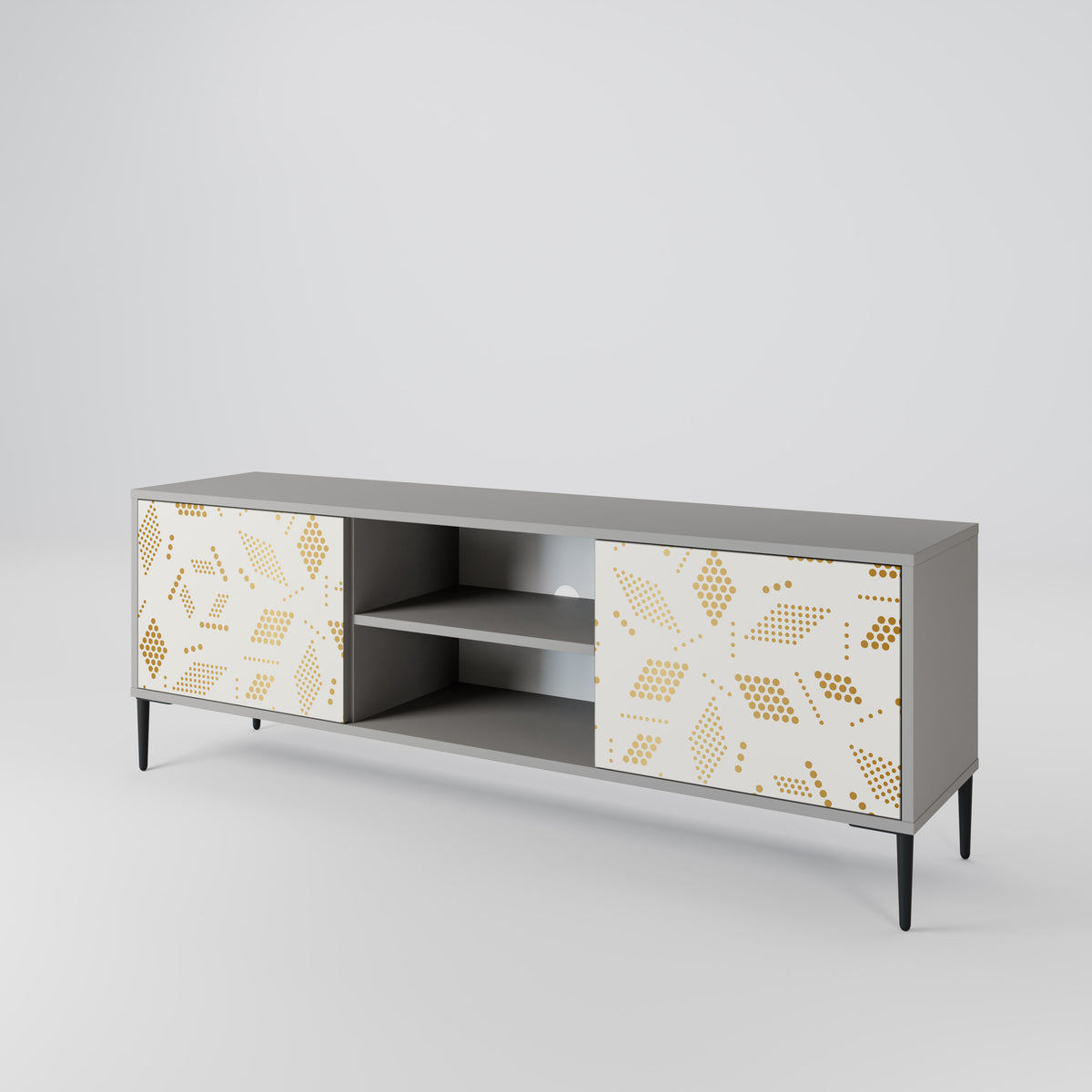 SPOTTED DAZE 2-Door TV Cabinet