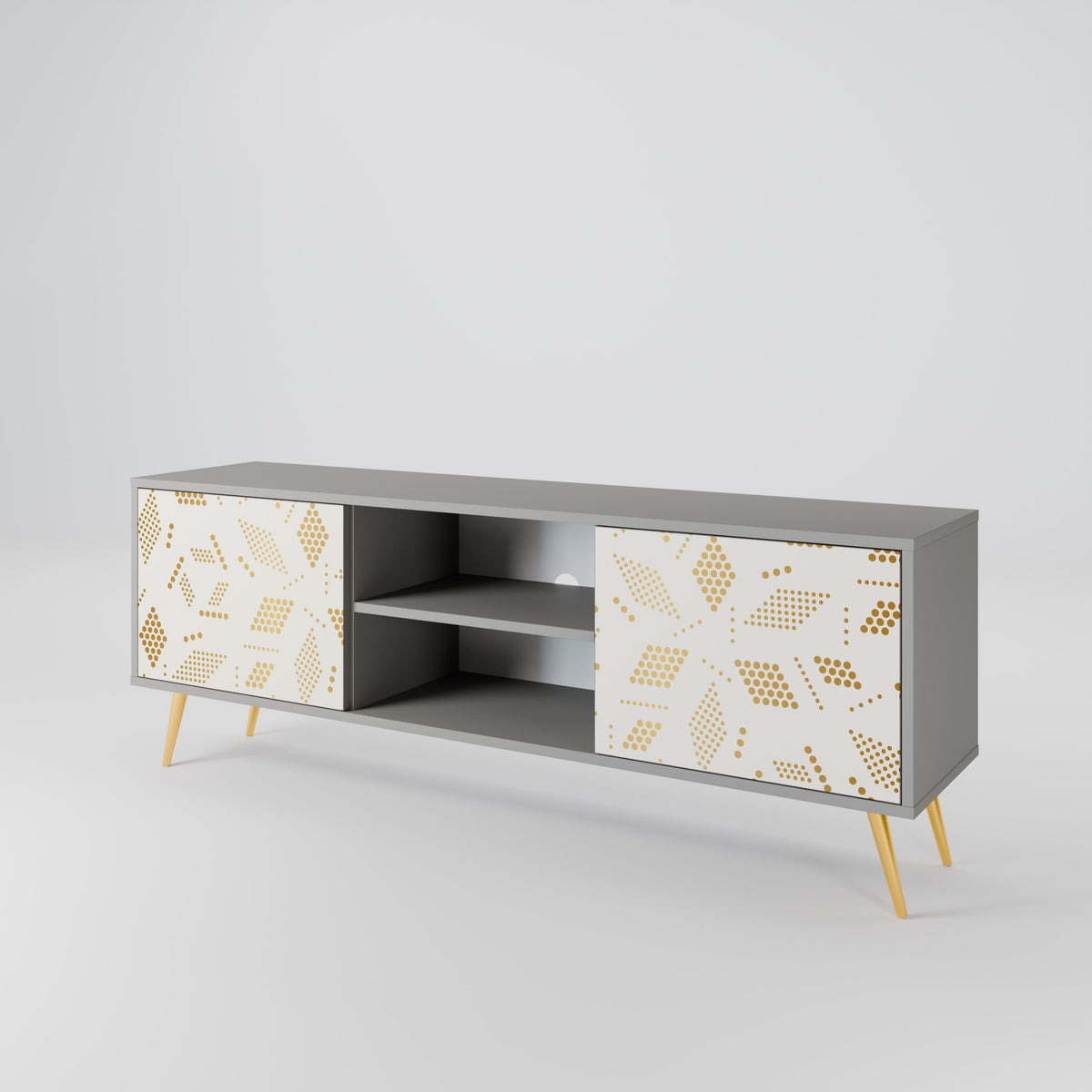 SPOTTED DAZE 2-Door TV Cabinet