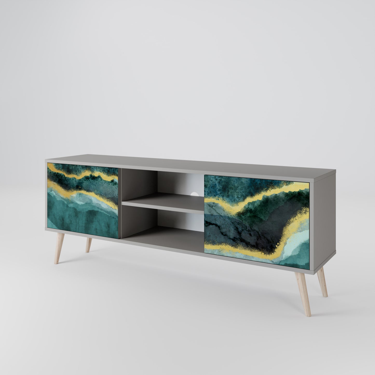 GOLDRUSH ODYSSEY 2-Door TV Cabinet