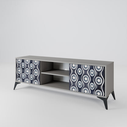 GRAPHITE EYES 2-Door TV Cabinet