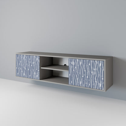 GRAPHITE RAIN 2-Door TV Cabinet