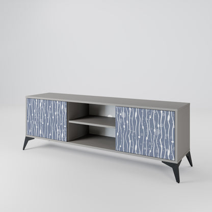 GRAPHITE RAIN 2-Door TV Cabinet