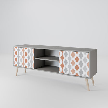 HAZY NOSTALGIA 2-Door TV Cabinet