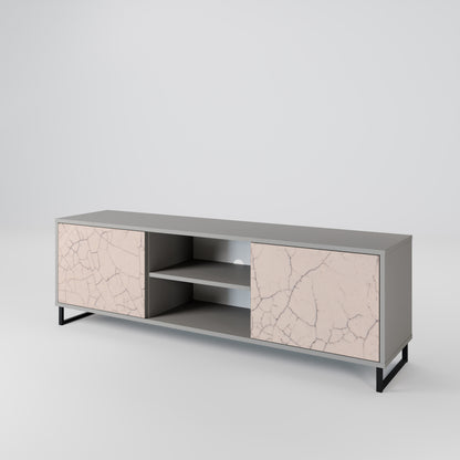 CERAMIC TEXTURE 2-Door TV Cabinet