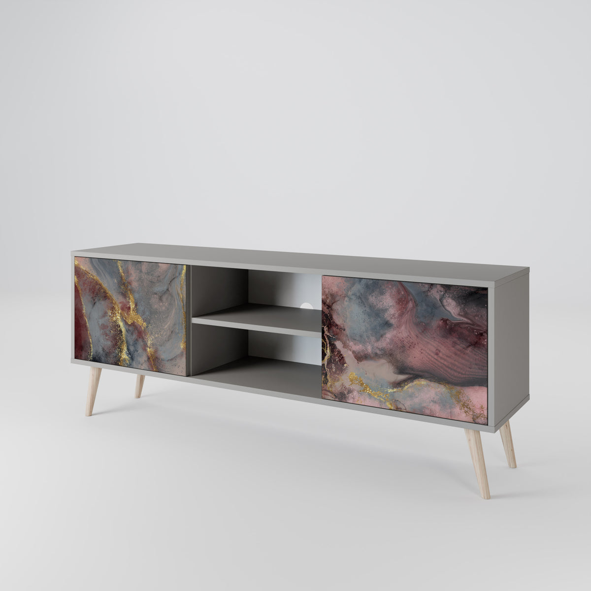 GOLDEN TIDES 2-Door TV Cabinet