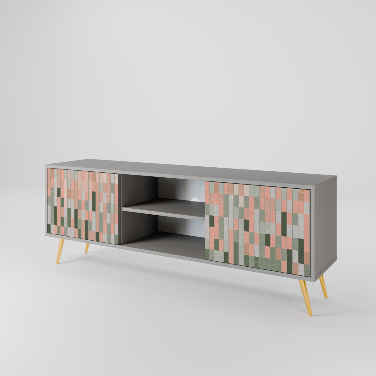 BUILDING THE FUTURE 2-Door TV Cabinet