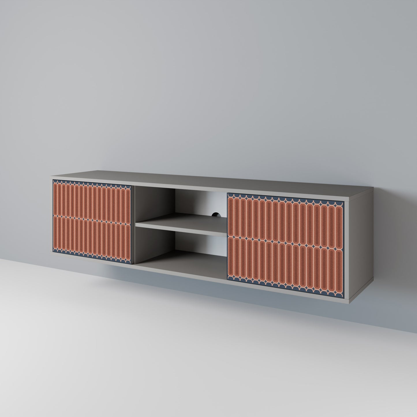 HYPNOTIC GATE 2-Door TV Cabinet