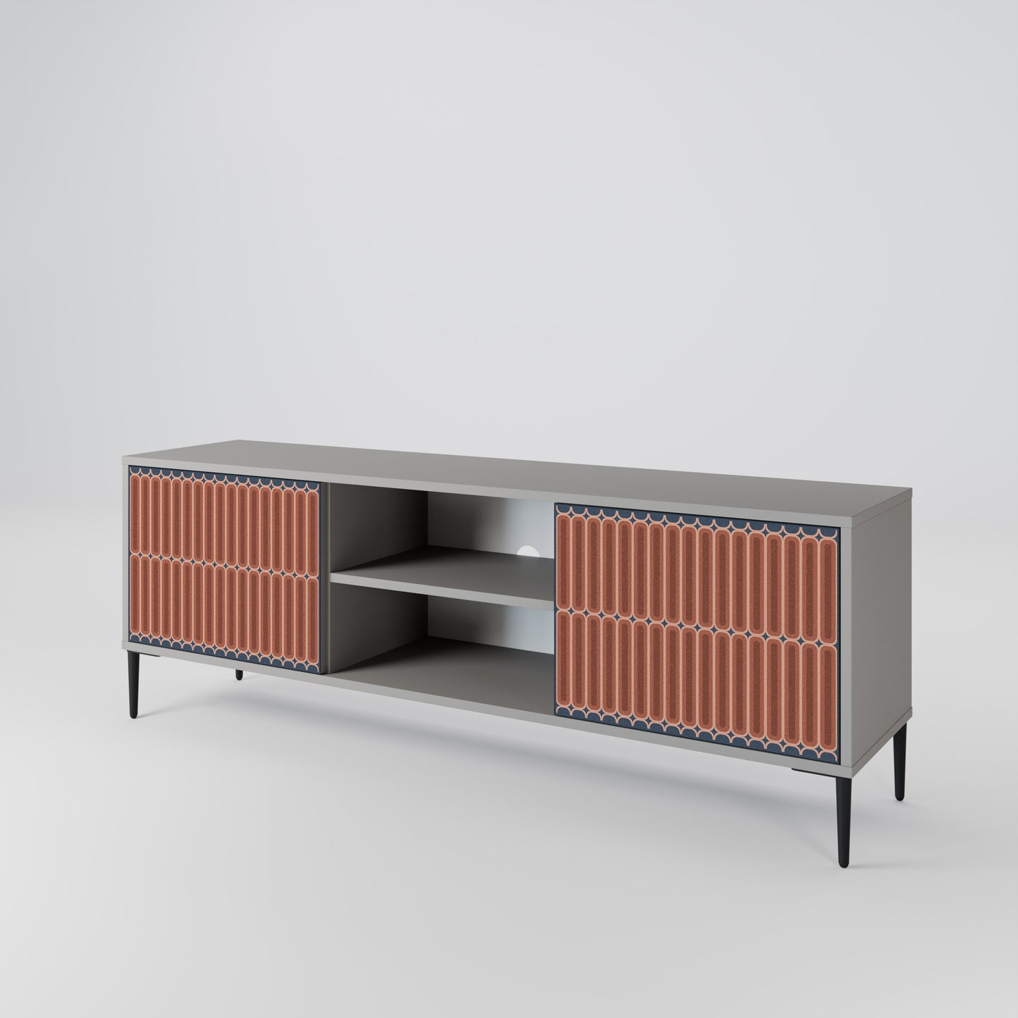 HYPNOTIC GATE 2-Door TV Cabinet