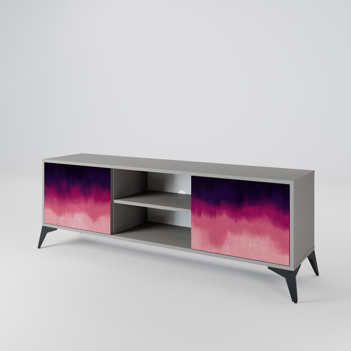 AURORA BOREALIS 2-Door TV Cabinet