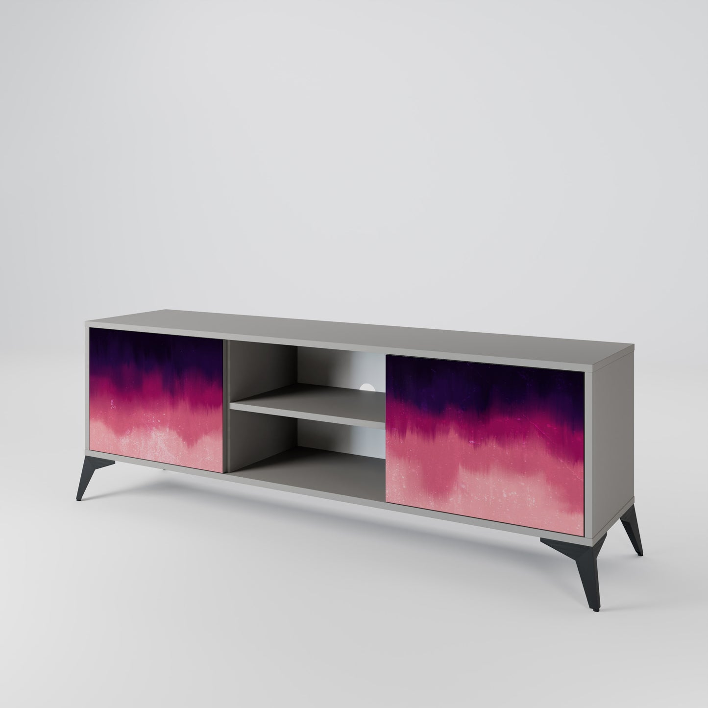 AURORA BOREALIS 2-Door TV Cabinet
