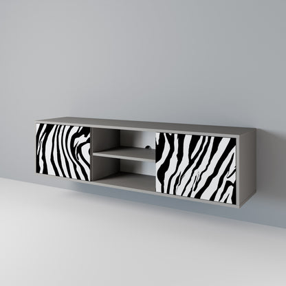 SPLENDID ZEBRA 2-Door TV Cabinet