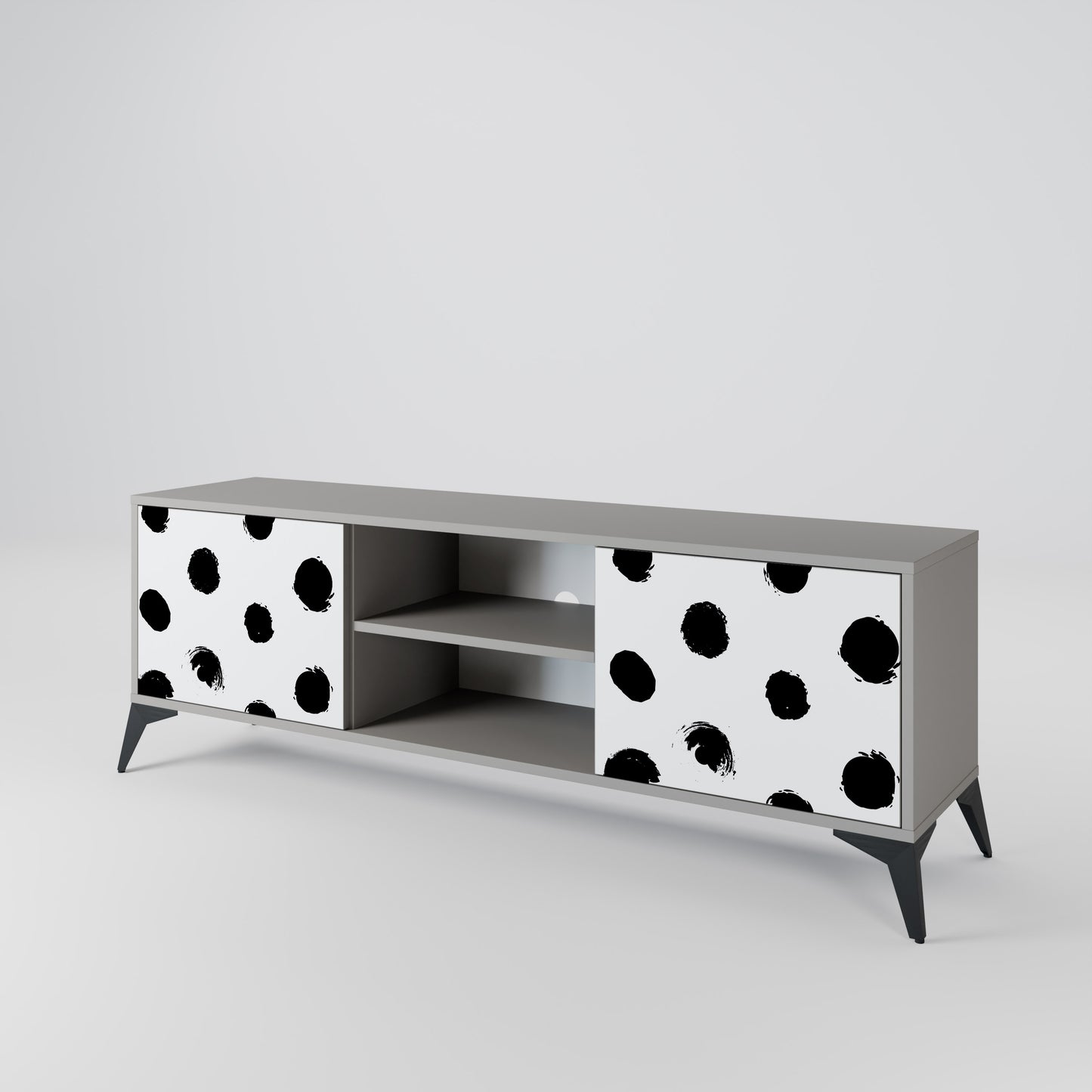 SLIPPING MINUTES 2-Door TV Cabinet