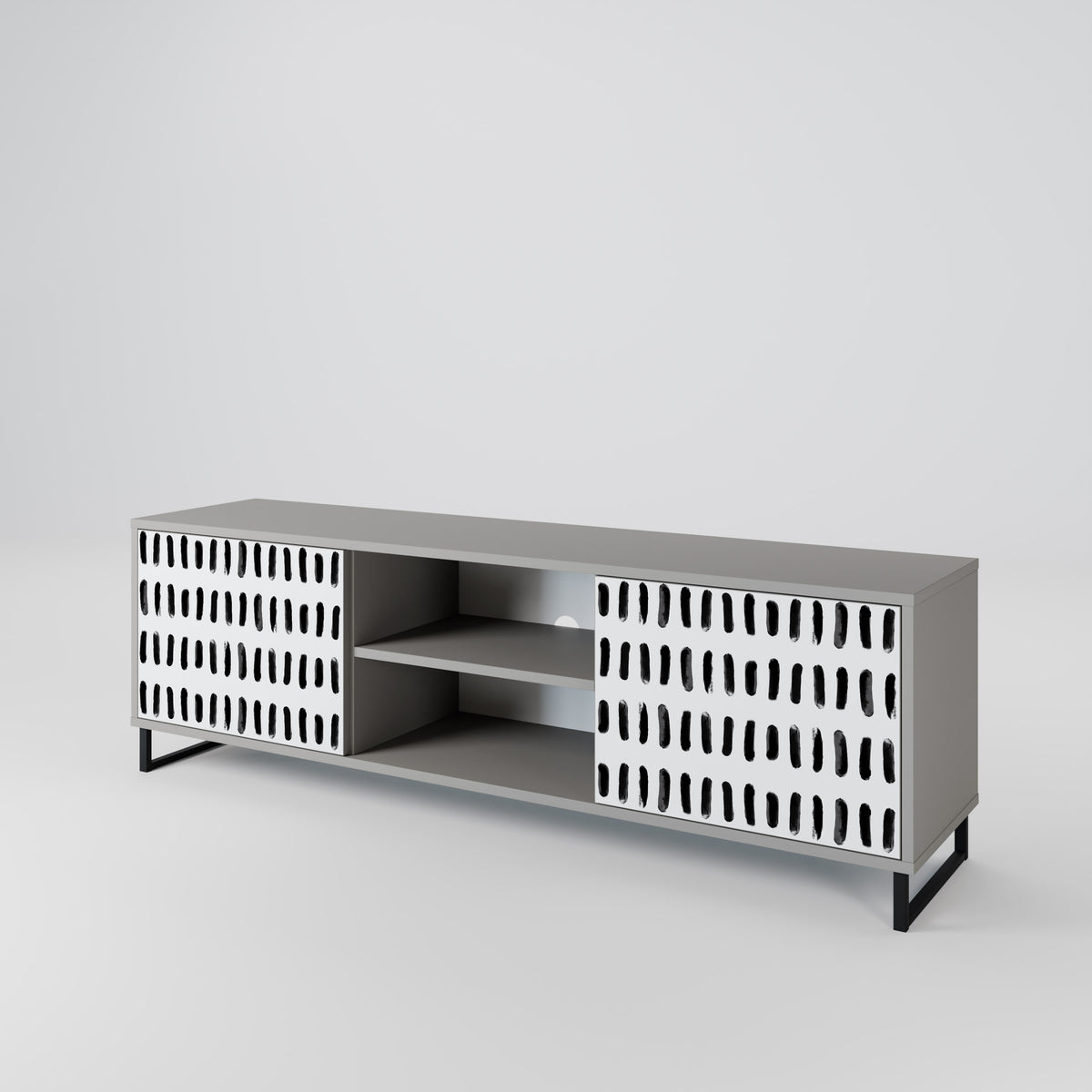NIGHTY MELODIES 2-Door TV Cabinet