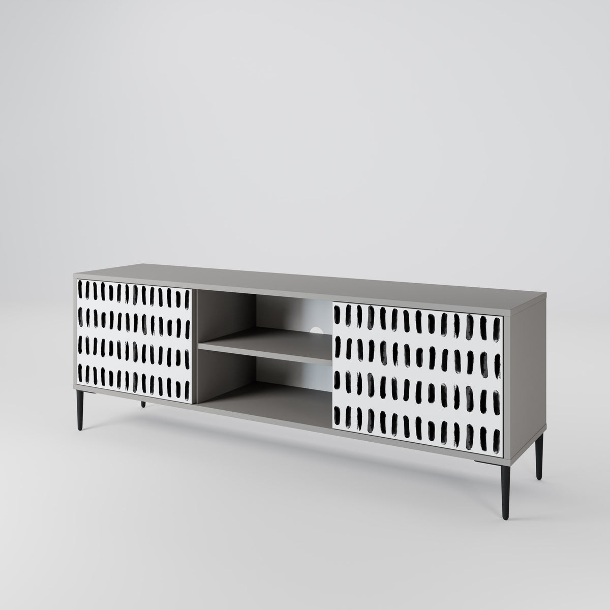 NIGHTY MELODIES 2-Door TV Cabinet