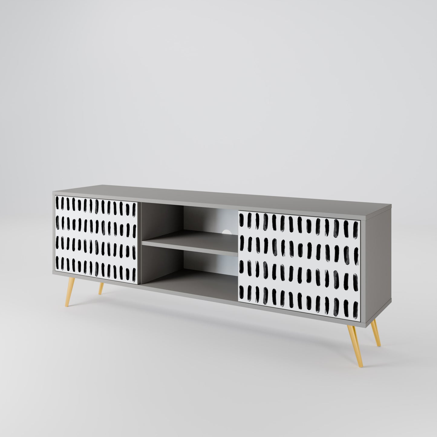 NIGHTY MELODIES 2-Door TV Cabinet