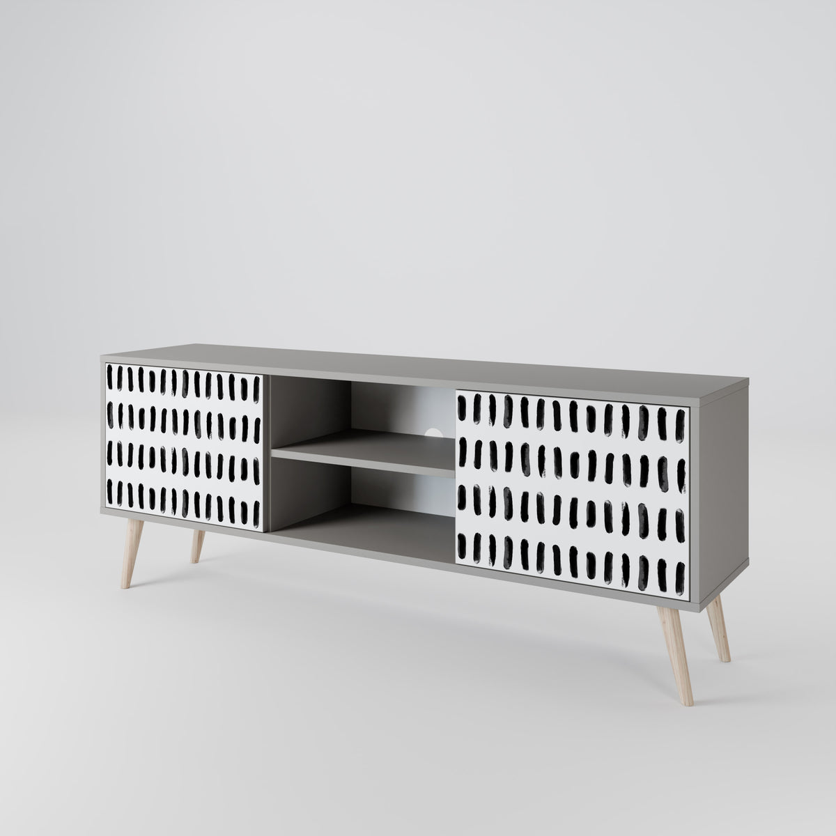 NIGHTY MELODIES 2-Door TV Cabinet