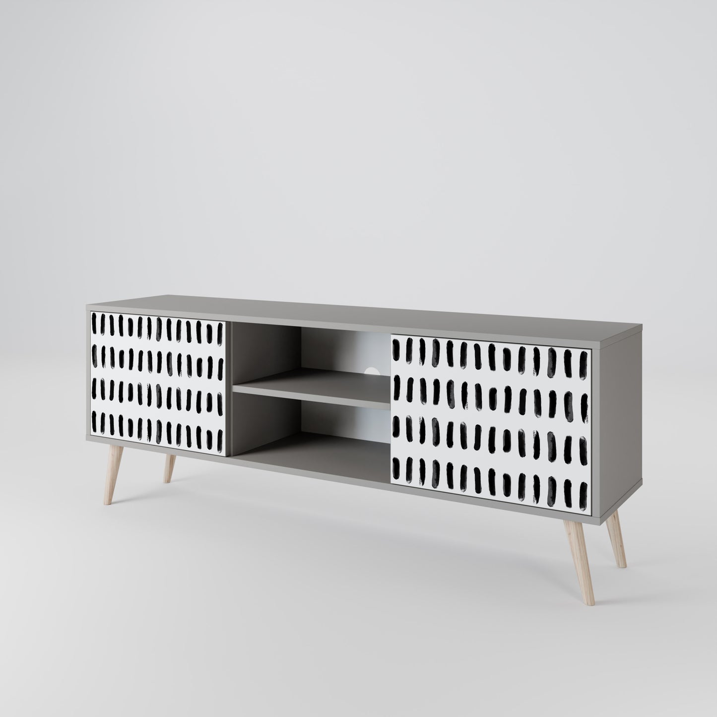 NIGHTY MELODIES 2-Door TV Cabinet