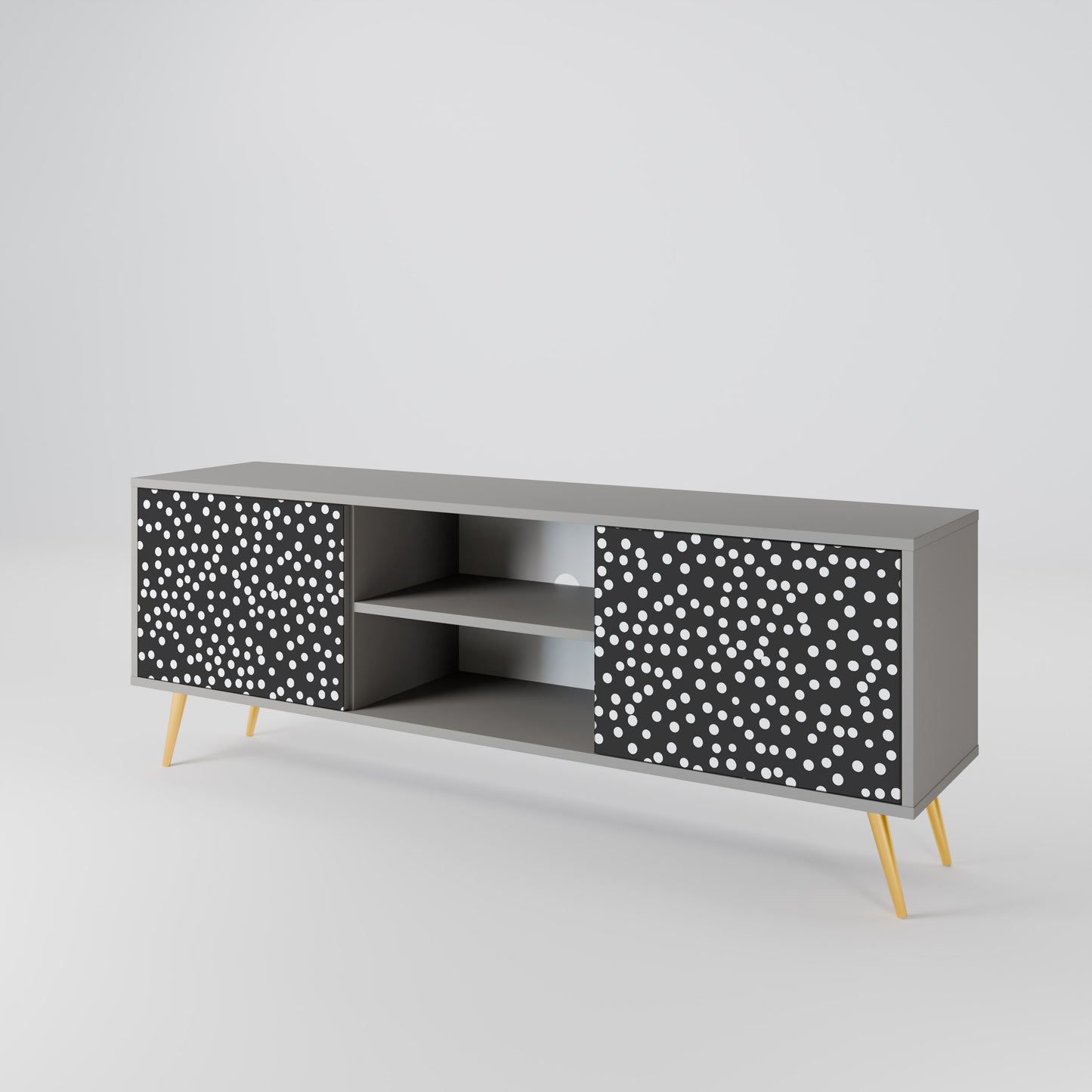 BLINDING LIGHTS 2-Door TV Cabinet