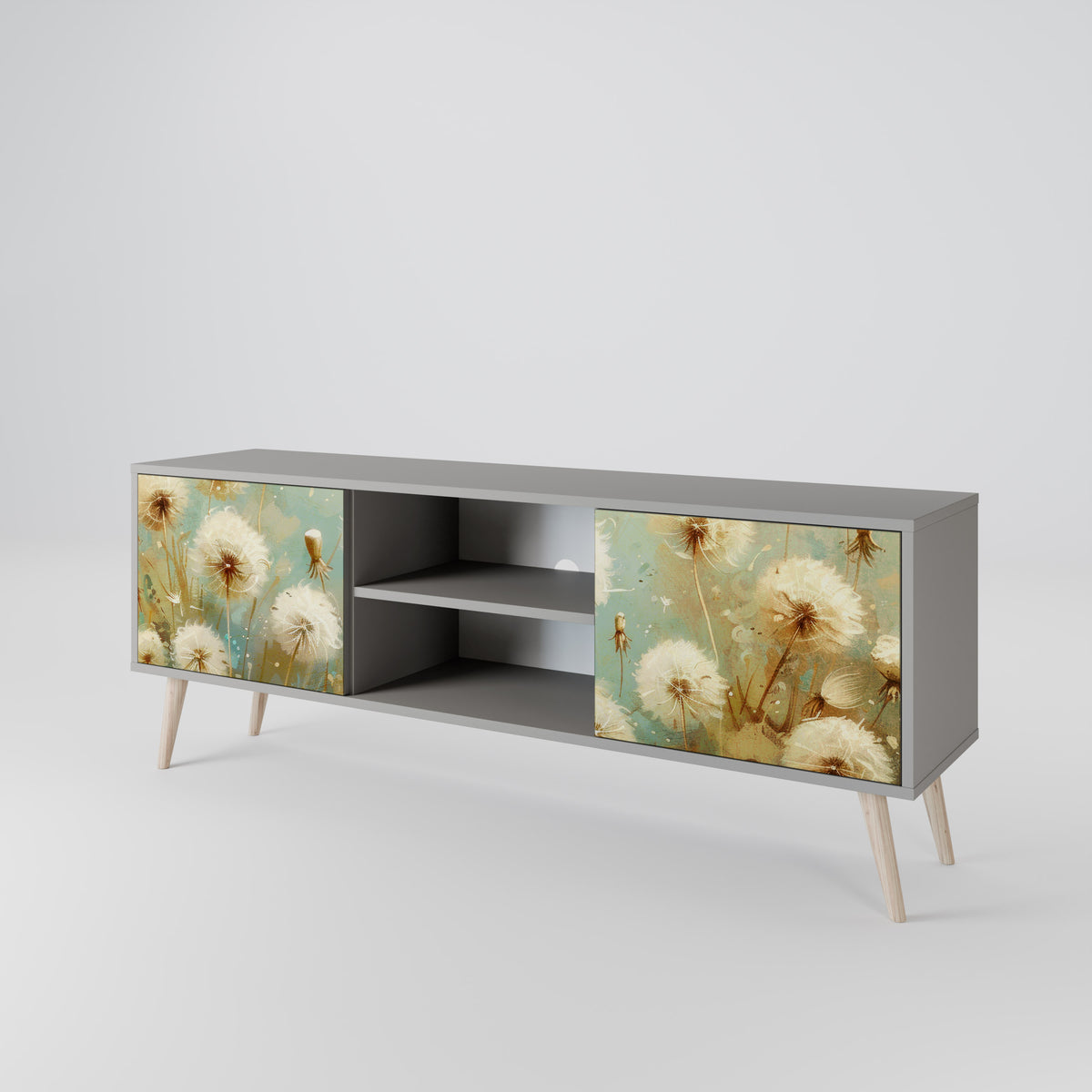 DREAMY MEADOW 2-Door TV Cabinet