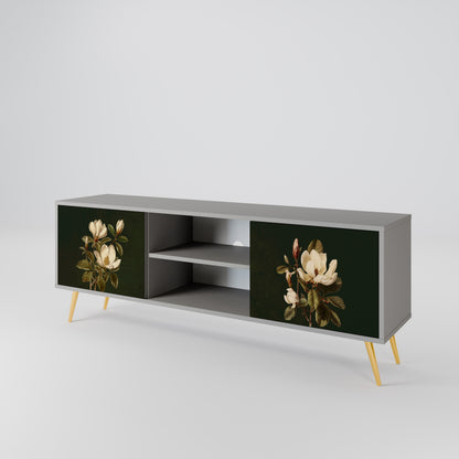 FLORAL NOIR 2-Door TV Cabinet