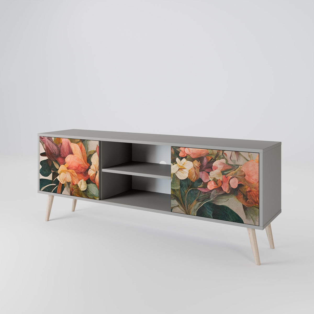 STYLISH BEAUTY 2-Door TV Cabinet