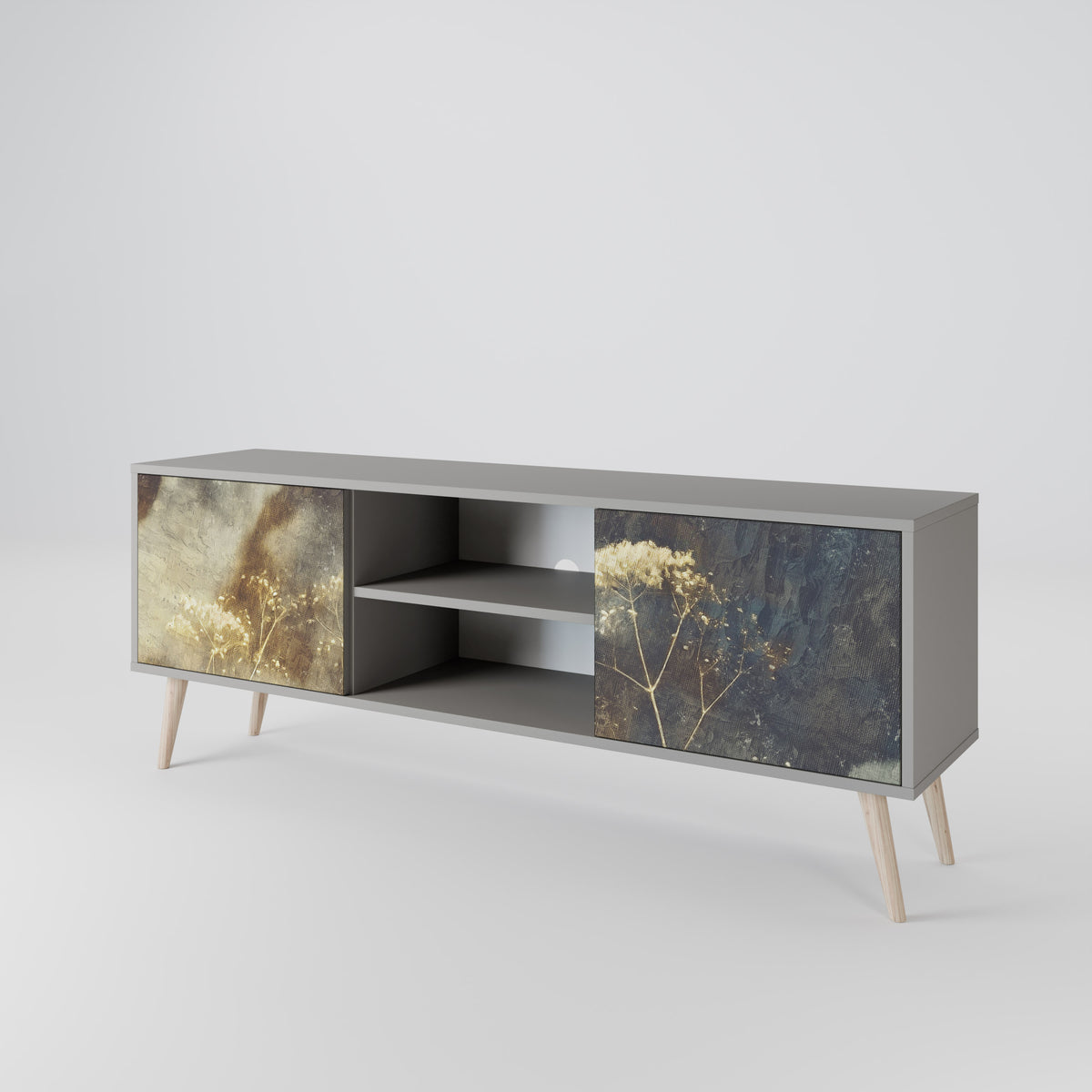 GENTLE POWER 2-Door TV Cabinet