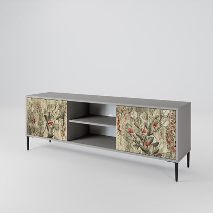 HERBAL GRACE 2-Door TV Cabinet