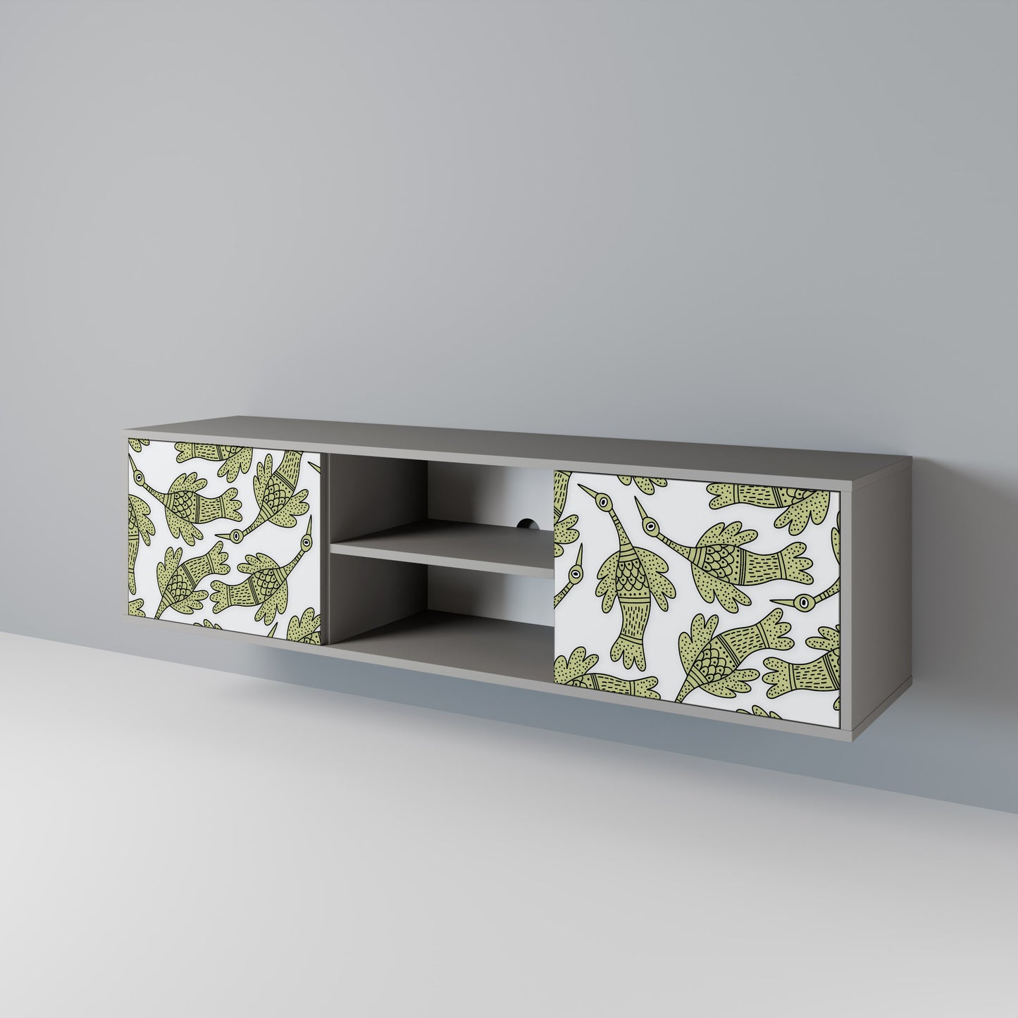 SEEDLING SONGBIRD 2-Door TV Cabinet