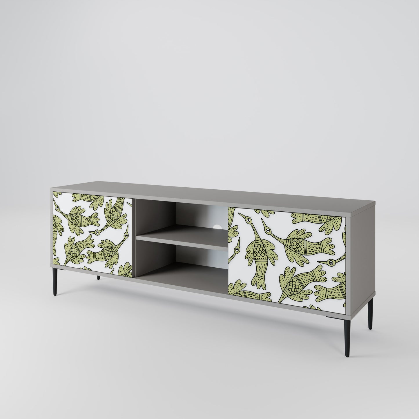 SEEDLING SONGBIRD 2-Door TV Cabinet