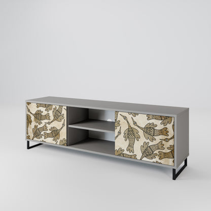 ALMONDINE SONGBIRD 2-Door TV Cabinet