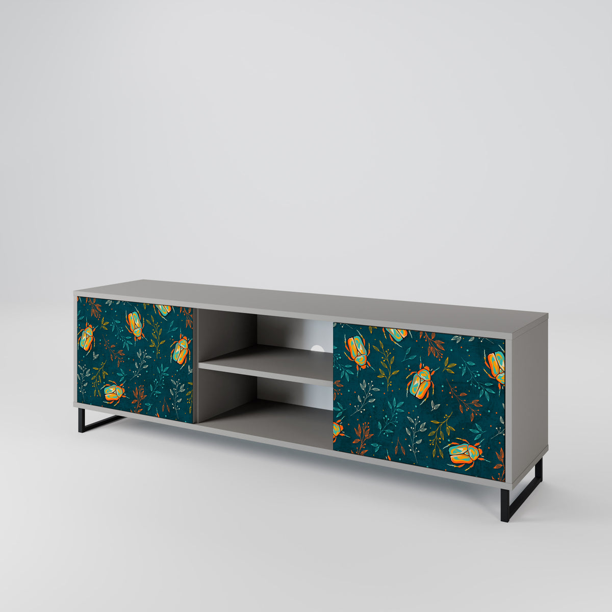 AUTUMN INSECTS 2-Door TV Cabinet