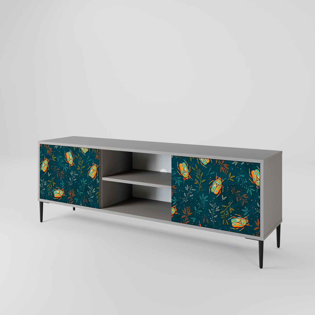 AUTUMN INSECTS 2-Door TV Cabinet