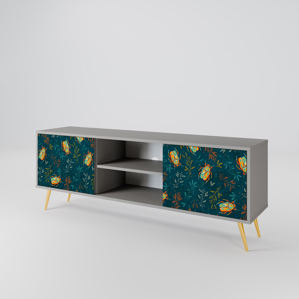 AUTUMN INSECTS 2-Door TV Cabinet