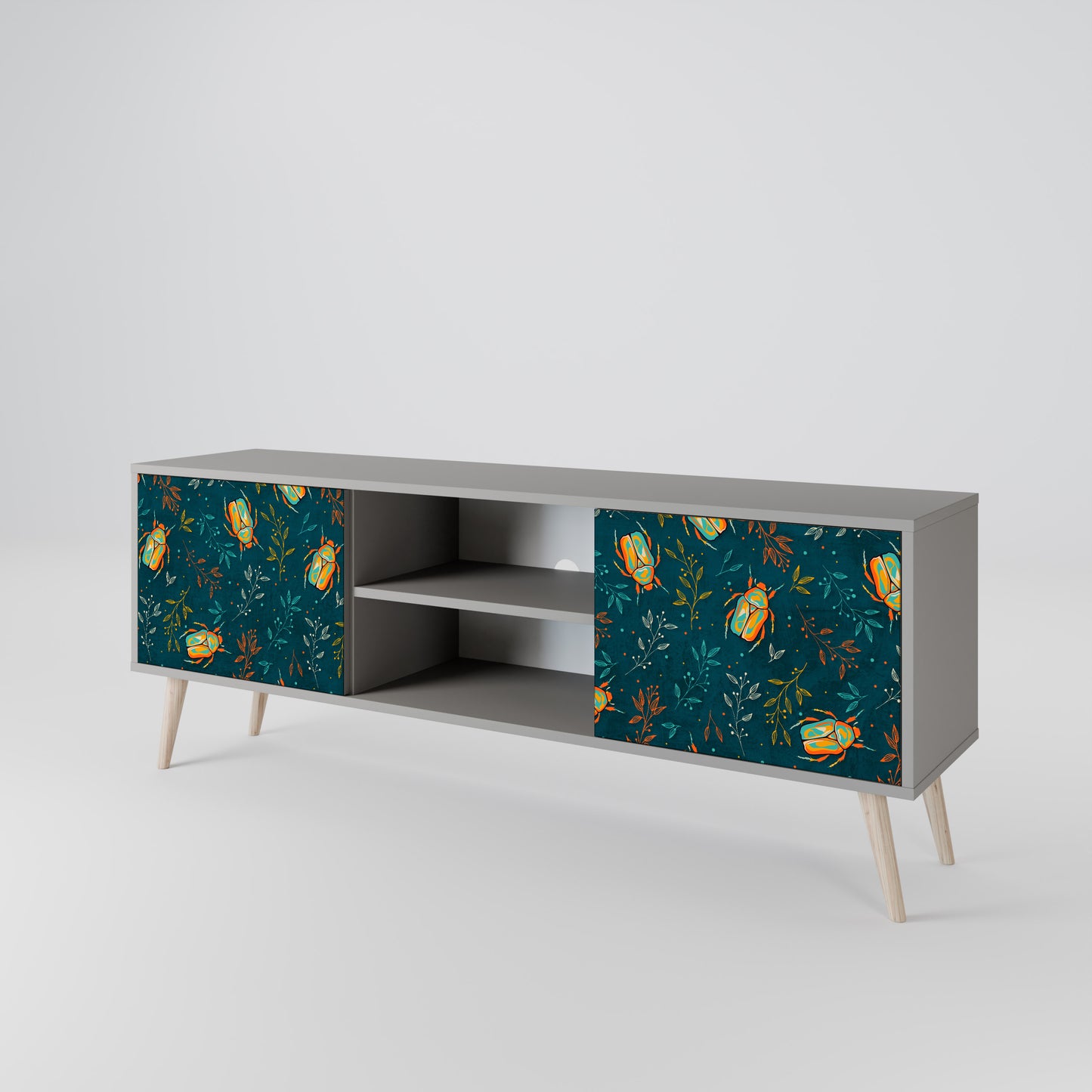 AUTUMN INSECTS 2-Door TV Cabinet