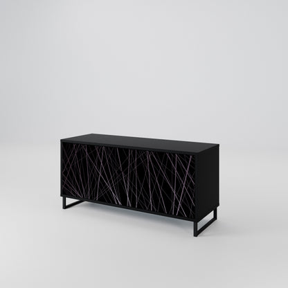 SHIMMER SPIDERGRAM Compact 2-Door TV Cabinet