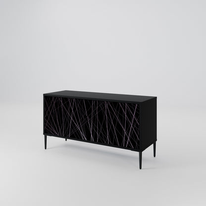 SHIMMER SPIDERGRAM Compact 2-Door TV Cabinet