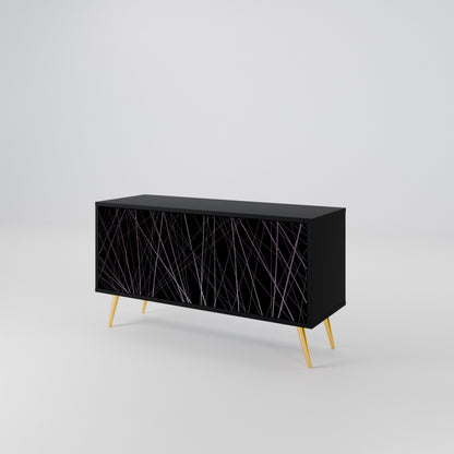 SHIMMER SPIDERGRAM Compact 2-Door TV Cabinet